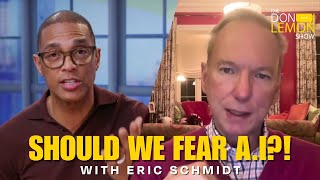 Eric Schmidt on the Future of AI Journalism amp Reparations  The Don Lemon Show [upl. by Ybor]