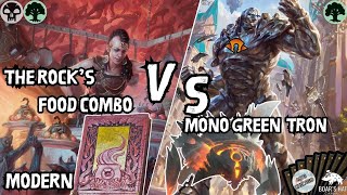 Mono Green Tron VS Golgari Food Combo MTG Modern [upl. by Kemme891]