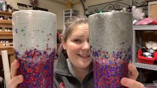 Tumbler Tutorial  Beginners ModPodge and Epoxy Method No Longer Live [upl. by Mcmahon555]