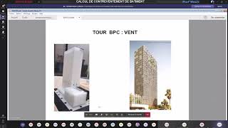 CALCUL DE CONTREVENTEMENT DE BATIMENT  4GC CENTRE  Prof Niazi 09042020 [upl. by Aicirtan]