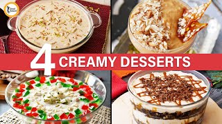 4 Creamy Iftar Dessert Recipe By Food Fusion Ramazan Special 2022 [upl. by Balough]