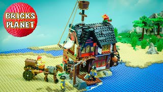 31109 Pirates’ Inn LEGO Creator 3in1  Stop Motion Review [upl. by Eniron840]