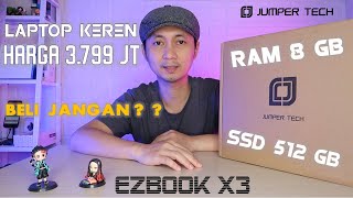 EZ book X3 – Jumper Tech Laptop Murah Tapi Bagus [upl. by Aracal]