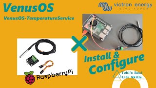 Victron VenusOS Raspberry Pi  1Wire DS18B20 Temperature  Installation and Configuration [upl. by Cornelius]