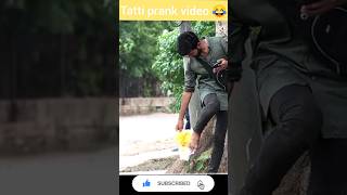 Tatti Prank Video😂😂shorts funny comedyprank publicplaceprank [upl. by Enihpets559]