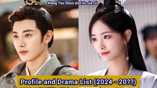 Wang You Shuo and Xu Jia Qi The Blooms at Ruyi Pavilion  Profile and Drama List 2024  20 [upl. by Llednar614]