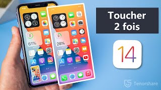 Toucher 2 fois iOS 14  Capture décran iPhone en tapotant le dos de lappareil [upl. by Ereveneug]