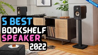 Best Bookshelf Speaker of 2022  The 5 Best Bookshelf Speakers Review [upl. by Lacim]