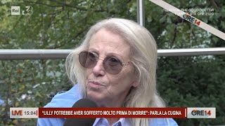 La cugina di Liliana ResinovichquotPotrebbe aver sofferto molto prima di morirequot  Ore 14 del 091024 [upl. by Tabib]