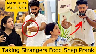 Taking Strangers Food Pictures Prank In Mall ThatWasCrazy [upl. by Culberson960]