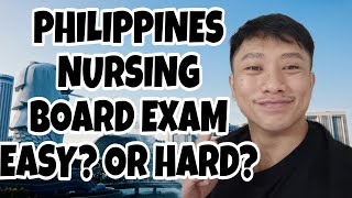 PHILIPPINES NURSING BOARD EXAMINATION EASY OR HARD [upl. by Marabel]