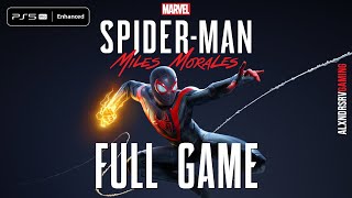 SPIDERMAN Miles Morales Gameplay Walkthrough FULL GAME 4K 60FPS PS5 Pro No Commentary [upl. by Eimar194]