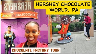 HERSHEY CHOCOLATE WORLD HERSHEY CHOCOLATE FACTORY TOUR 2024  HERSHEY PA [upl. by Issim]