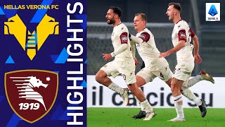 Hellas Verona 12 Salernitana  Kastanos secures massive win for Salernitana  Serie A 202122 [upl. by Immanuel408]