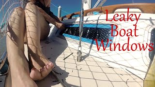 Fixing leaky Boat Windows [upl. by Kimberly]