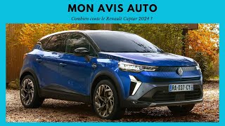 COMBIEN COUTE LE RENAULT CAPTUR RESTYLEE 2024 [upl. by Jarret]