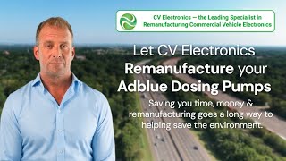 Let CV Electronics remanufacture your Adblue Pumps [upl. by Florida]