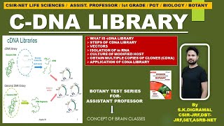 CDNA LIBRARY HOW TO MAKE cDNA LIBRARY  WHAT IS GENOMIC LIBRARY  REVERSE TRANSCRIPTASE GENE [upl. by Grimbal66]