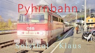 Führerstandsmitfahrt Pyhrnbahn Selzthal  Klaus HD  Cab Ride ÖBB 1142 [upl. by Olivero]