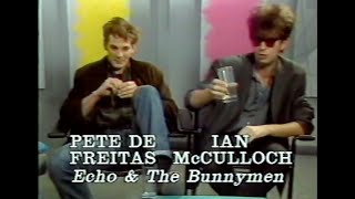 Echo and The Bunnymen an interview with Pete amp Ian [upl. by Llertak]