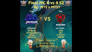 LIVE FINAL MAGIC CHESS 4 VS 4 SEASON 2 BY MTS X MYST  UNKNOWN PLAYERS VS AISHITERU ESPORT TEAM [upl. by Adiarf924]