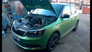 Skoda Fabia Service Reset Oil and Inspection 2015  2021  Air Filter amp Pollen Cabin Filter VW [upl. by Assiralc614]