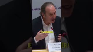 Comment Xavier Niel l’a éteint 🔥😳 shortvideo free macron lepen lfi rn [upl. by Lielos980]