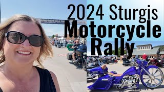 2024 Sturgis Motorcycle Rally  OPENING DAY HOT DAY on Main Street All the Action amp EMS [upl. by Hedges807]