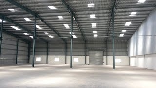 IndiaWarehousingin  20000 Sq Ft Warehouse at Jarod Halol Highway Vadodara [upl. by Ahsitahs]