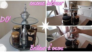 Idée décoration  DIY Plateau Brûleur dencens Incense bakhoor  create with me [upl. by Araf]