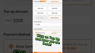 How to Top Up Daraz Ads Account Through Daraz Seller Center Mobile App [upl. by Adler]