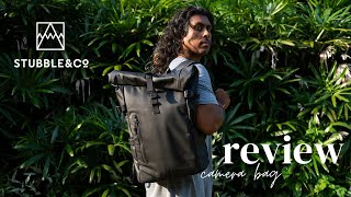 NEW StubbleampCo Roll Top Backpack Review  Good For Photographers [upl. by Katt773]