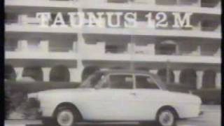 Ford Taunus 12m P4 Werbefilme [upl. by Ecadnarb]