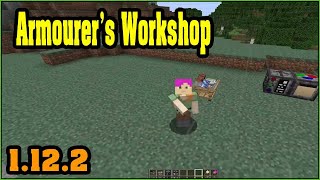 Armourers Workshop Mod 1122 amp How To Install for Minecraft [upl. by Ataynek188]