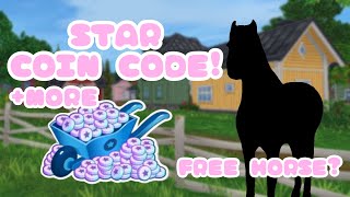 FREE STAR COINS FREE HORSE ITEM CODES [upl. by Flaherty479]