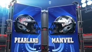 Manvel vs Pearland highschool [upl. by Nilyac]