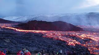 Eldgos á Reykjanesi [upl. by Aneer]