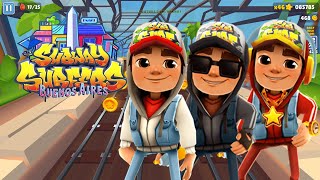 SUBWAY SURFERS GAMEPLAY PC HD 2023  BUENOS AIRES  JAKEDARKSTAR OUTFIT [upl. by Aifas]