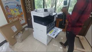 unboxing Canon IR C3326 Laser Colour Printer [upl. by Aydne755]