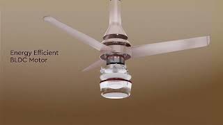 Havells Crista Underlight BLDC Fan  IOT Enabled  Look Up To Havells  5 Star Rating [upl. by Ogait666]