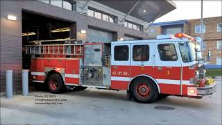 Cincinnati Fire Station 35  Rare Catch of Full House Response [upl. by Marte]