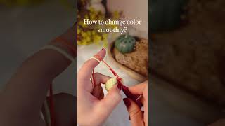 SMOOTH COLOR CHANGES in 5 Minutes with This Crochet Hack [upl. by Stanzel]