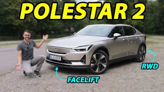 Higher range for the 2024 Polestar 2 facelift RWD REVIEW [upl. by Nhguavahs]