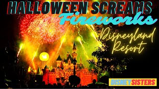 Disneyland Halloween Screams Fireworks [upl. by Anera435]