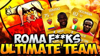 AS ROMA FS ULTIMATE TEAM ROMA MANAGER BE LIKE  Fifa 15 Ultimate Team PARODY [upl. by Adnalram]