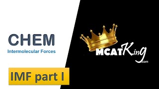 Intramolecular and intermolecular forces Part 1  MCAT Topics [upl. by Alard]