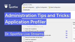 Administration Tips and Tricks  Application Profiler [upl. by Richard]