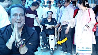 Govinda Discharged From Hospital After Being Treated For Gun Sh0t On His Leg [upl. by Elodia]