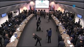 OPEC members meet in Vienna [upl. by Cohlette112]