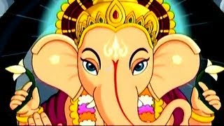 Sukhkarta Dukhaharta  Ganpati Aarti  Marathi Animation [upl. by Hgieliak392]